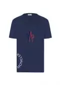 moncler unisex logo front t-shirt homme mcml7902